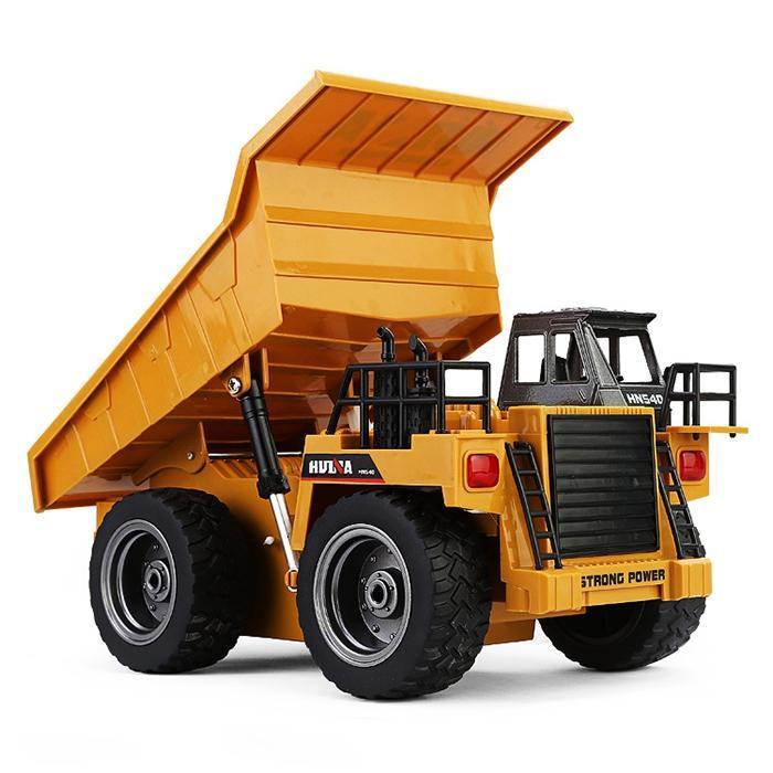 Huina 1/18 2.4G 6CH RC Alloy Dump Truck 
